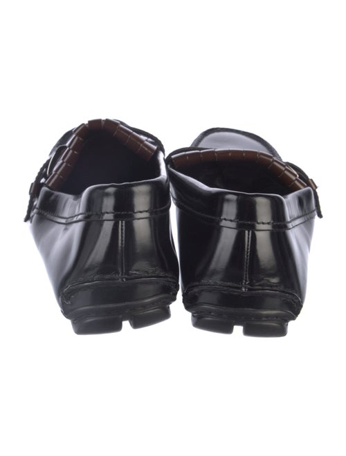 Prada Leather Fringe Trim Accent Drivers