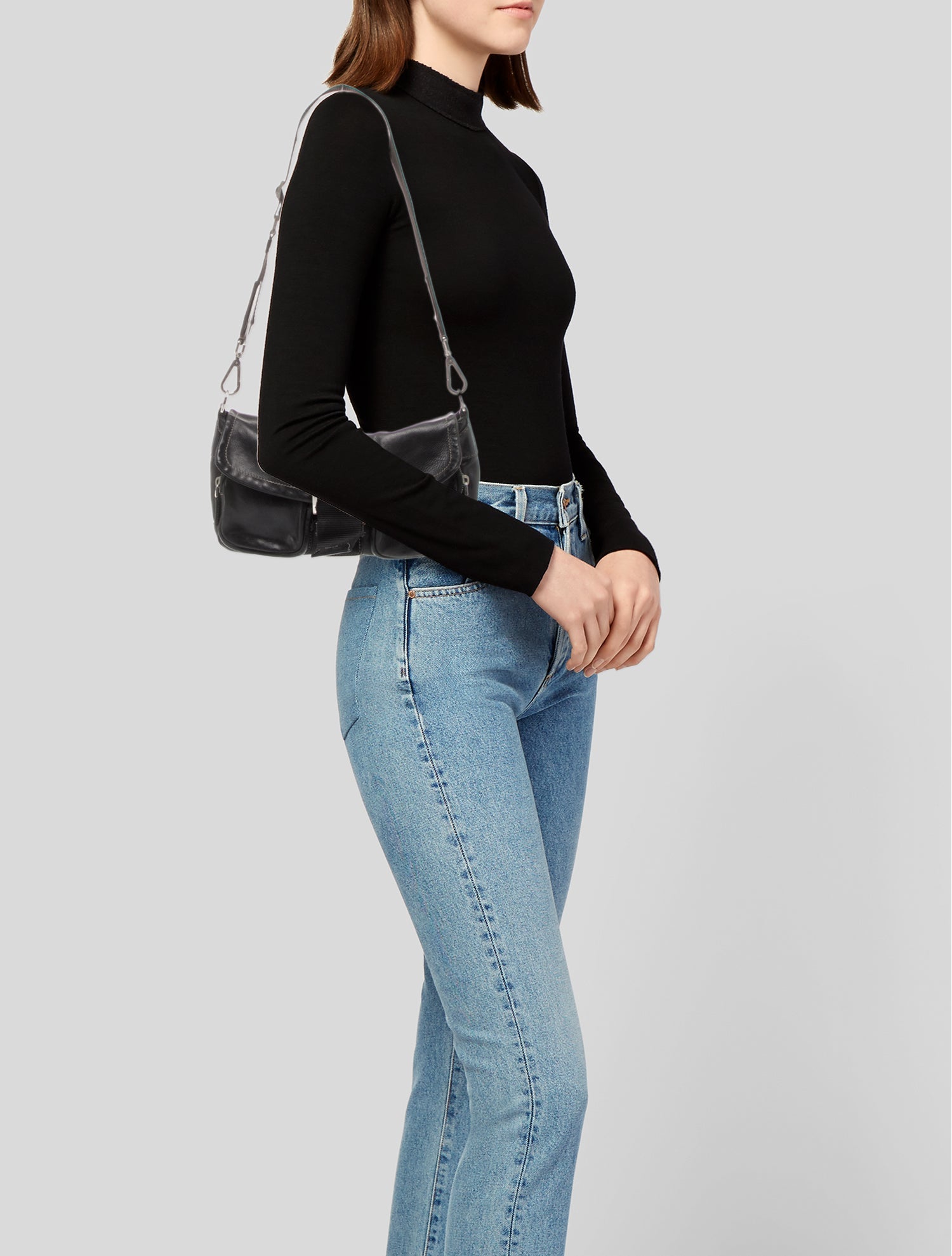 Prada Tessuto Nylon Shoulder Bag