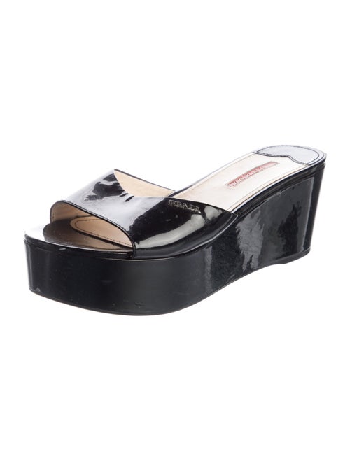 Prada Patent Leather Slides
