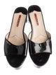 Prada Patent Leather Slides