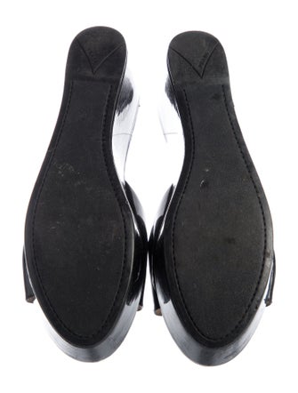 Prada Patent Leather Slides