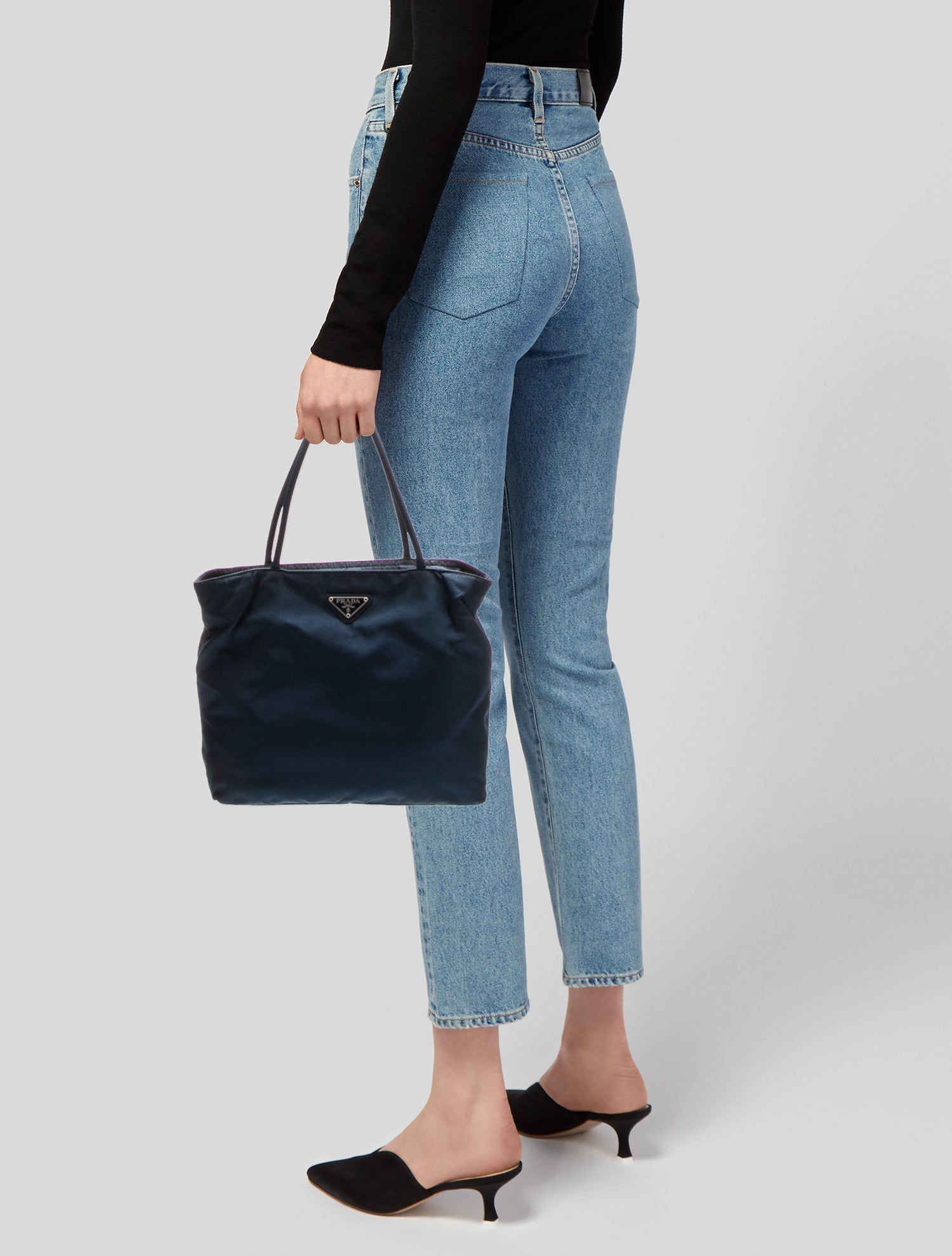 Prada Tessuto Nylon Tessuto Handle Bag