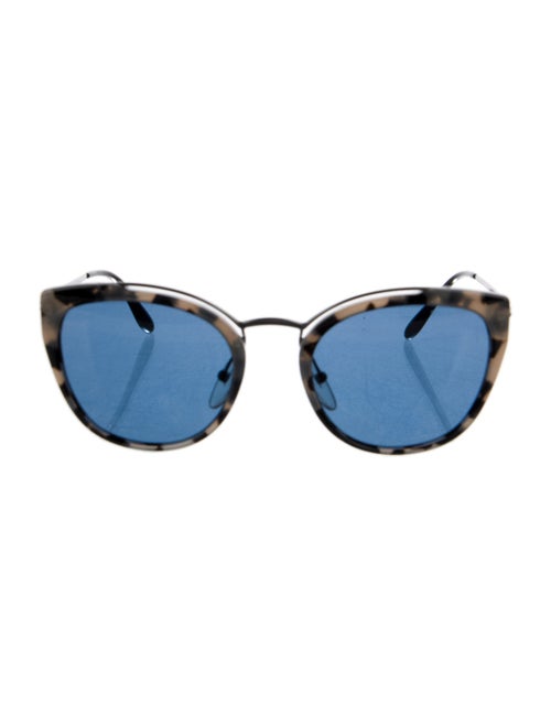 Prada Cat-Eye Mirrored Sunglasses