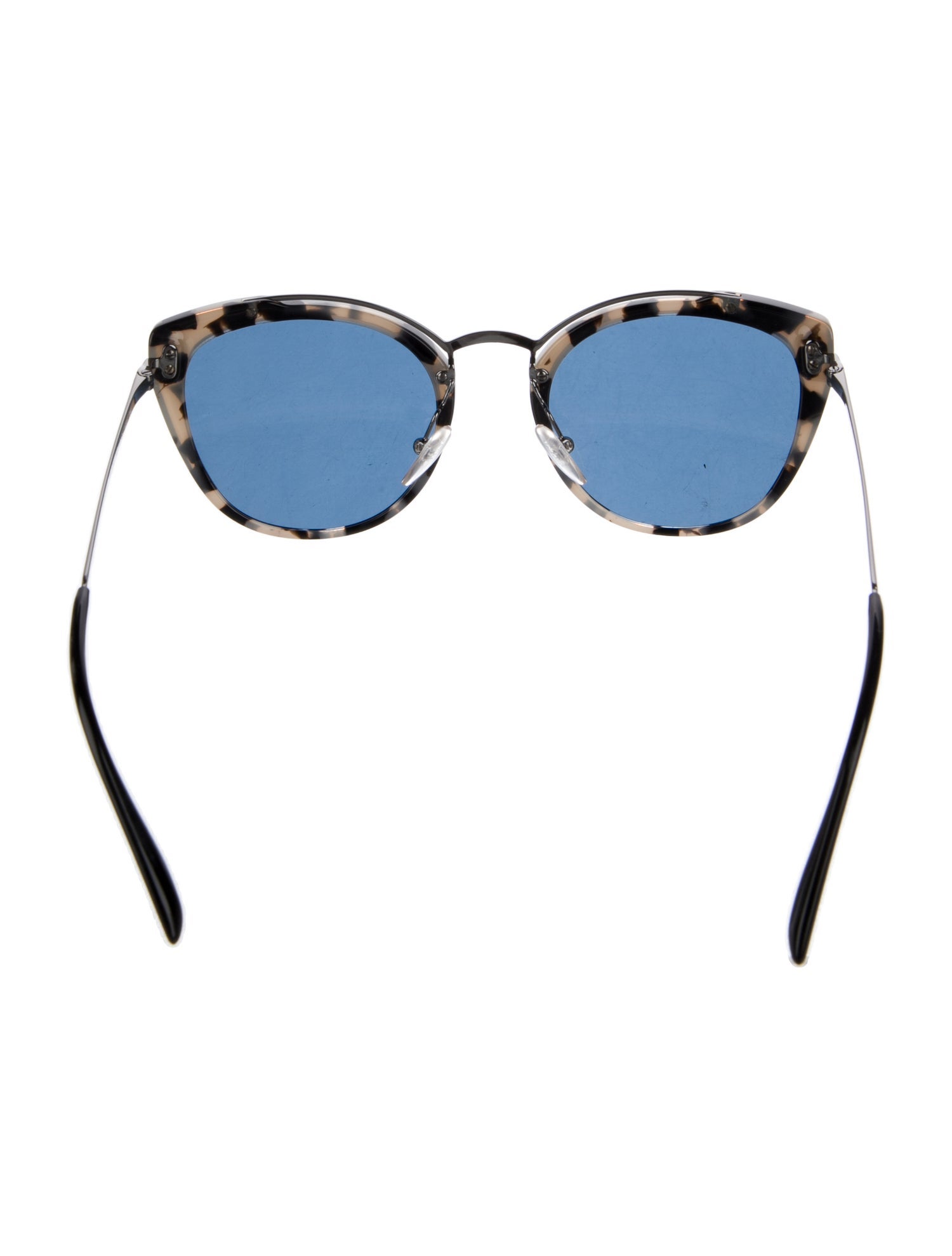 Prada Cat-Eye Mirrored Sunglasses
