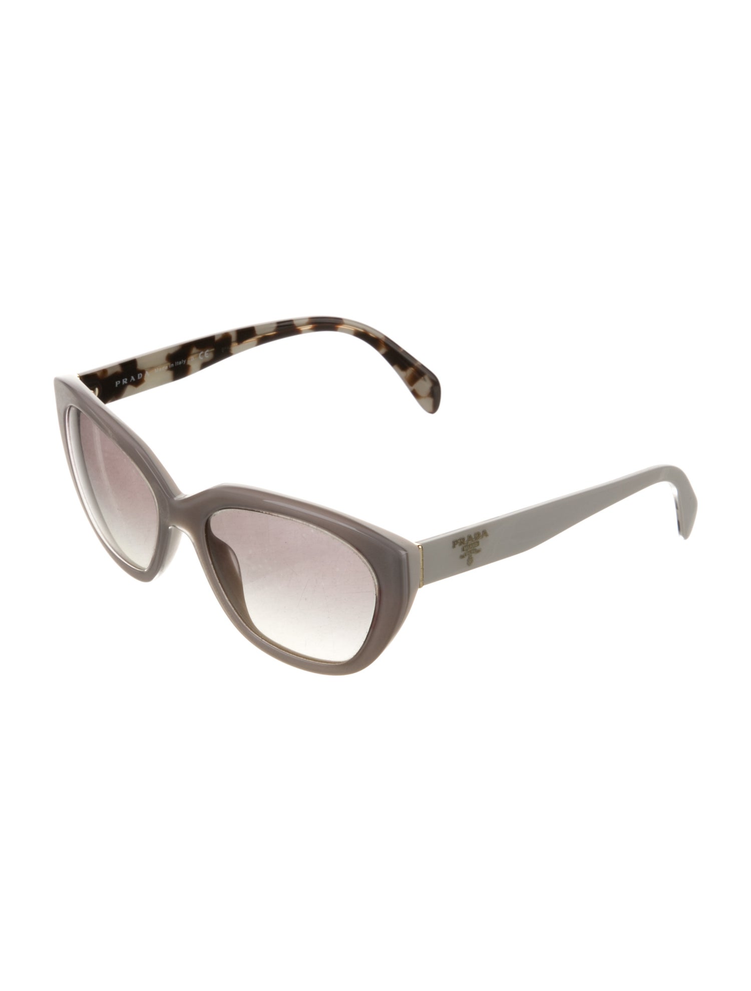 Prada Cat-Eye Tinted Sunglasses