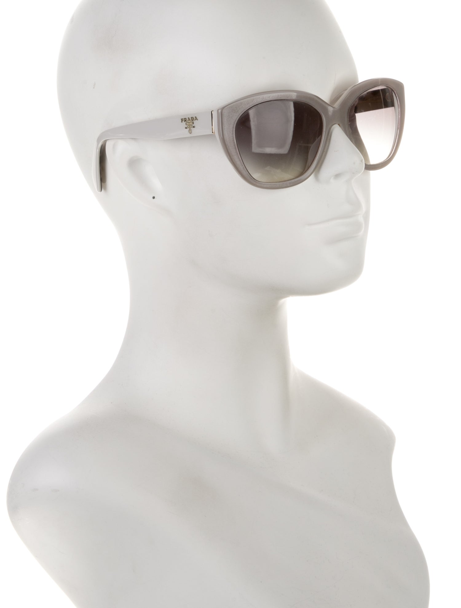 Prada Cat-Eye Tinted Sunglasses