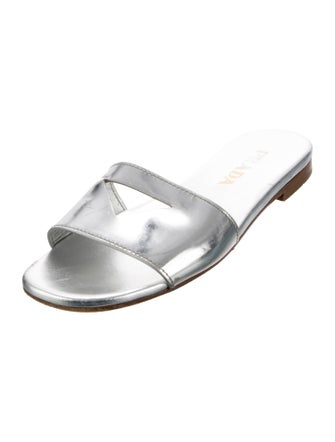 Prada Patent Leather Slides