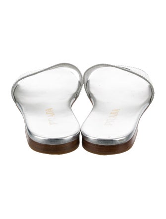 Prada Patent Leather Slides