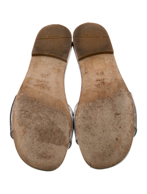 Prada Patent Leather Slides