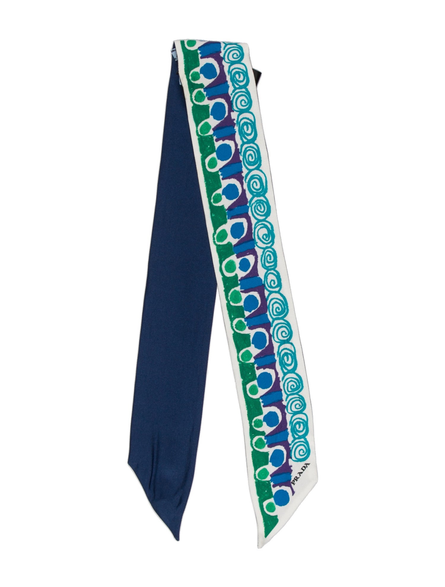 Prada Silk Printed Scarf