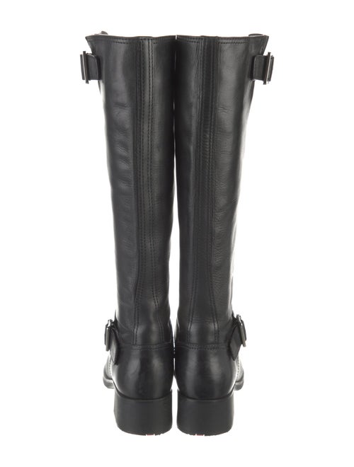 Prada Sport Leather Riding Boots
