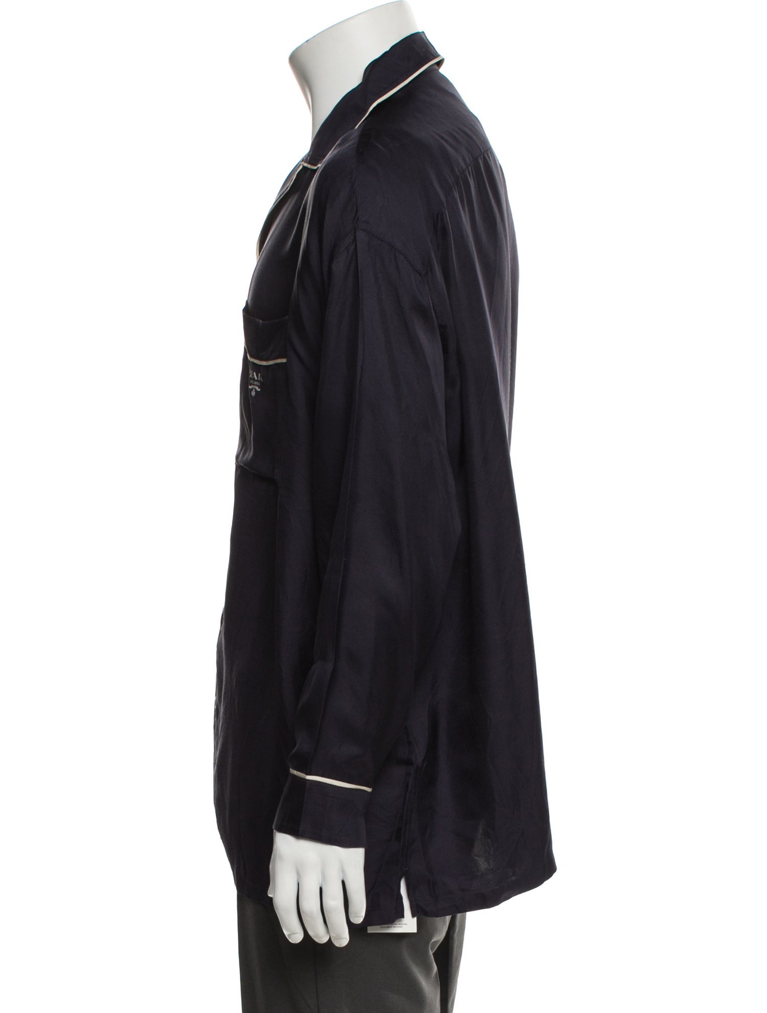 Prada 2022 Silk Pajama Top