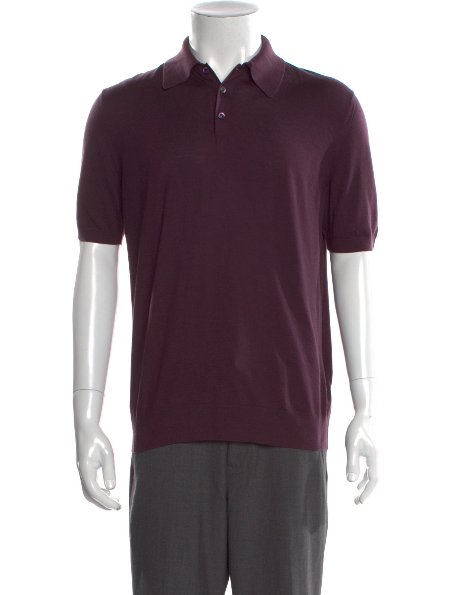 Prada 2018 Virgin Wool Polo Shirt