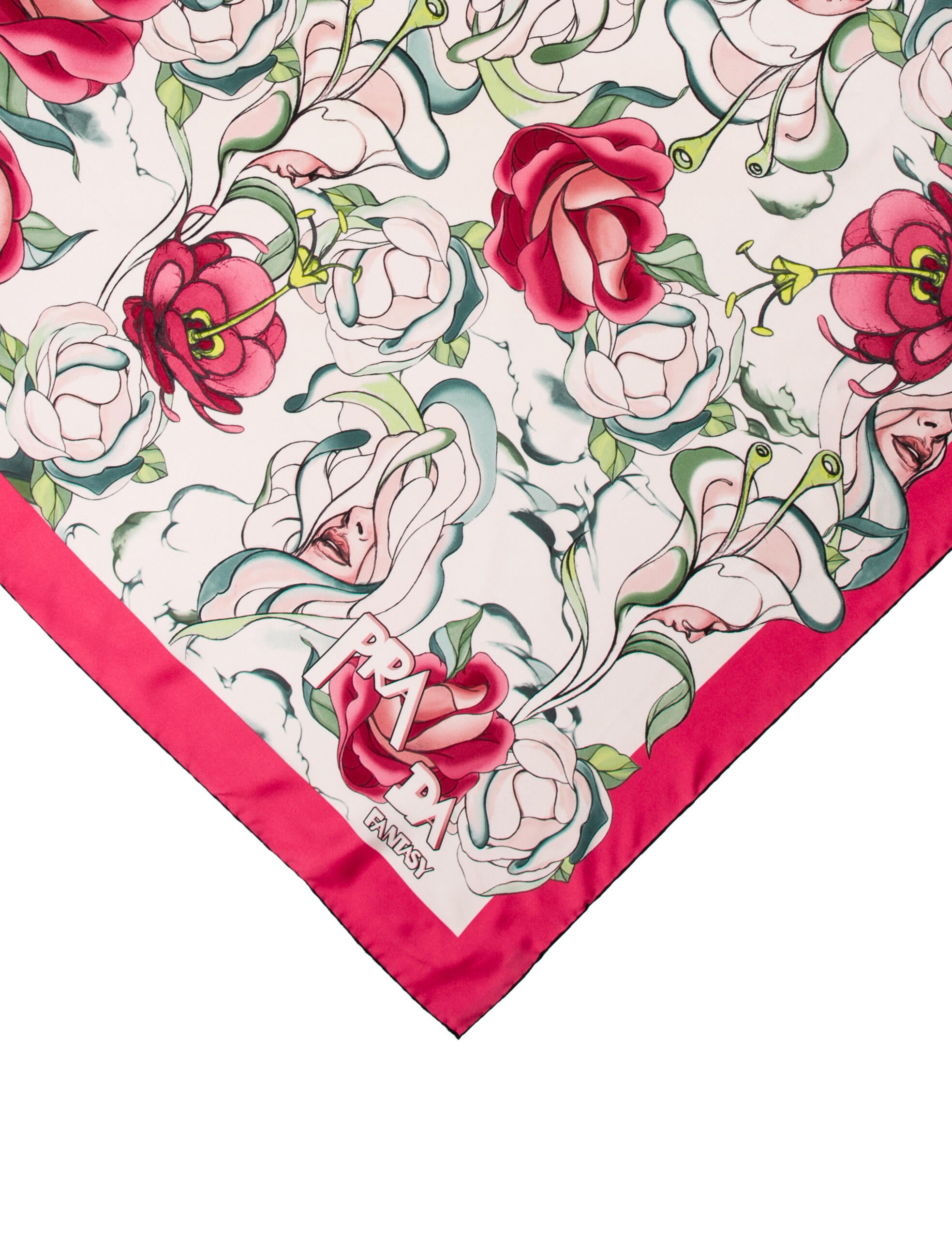 Prada Silk Printed Stole