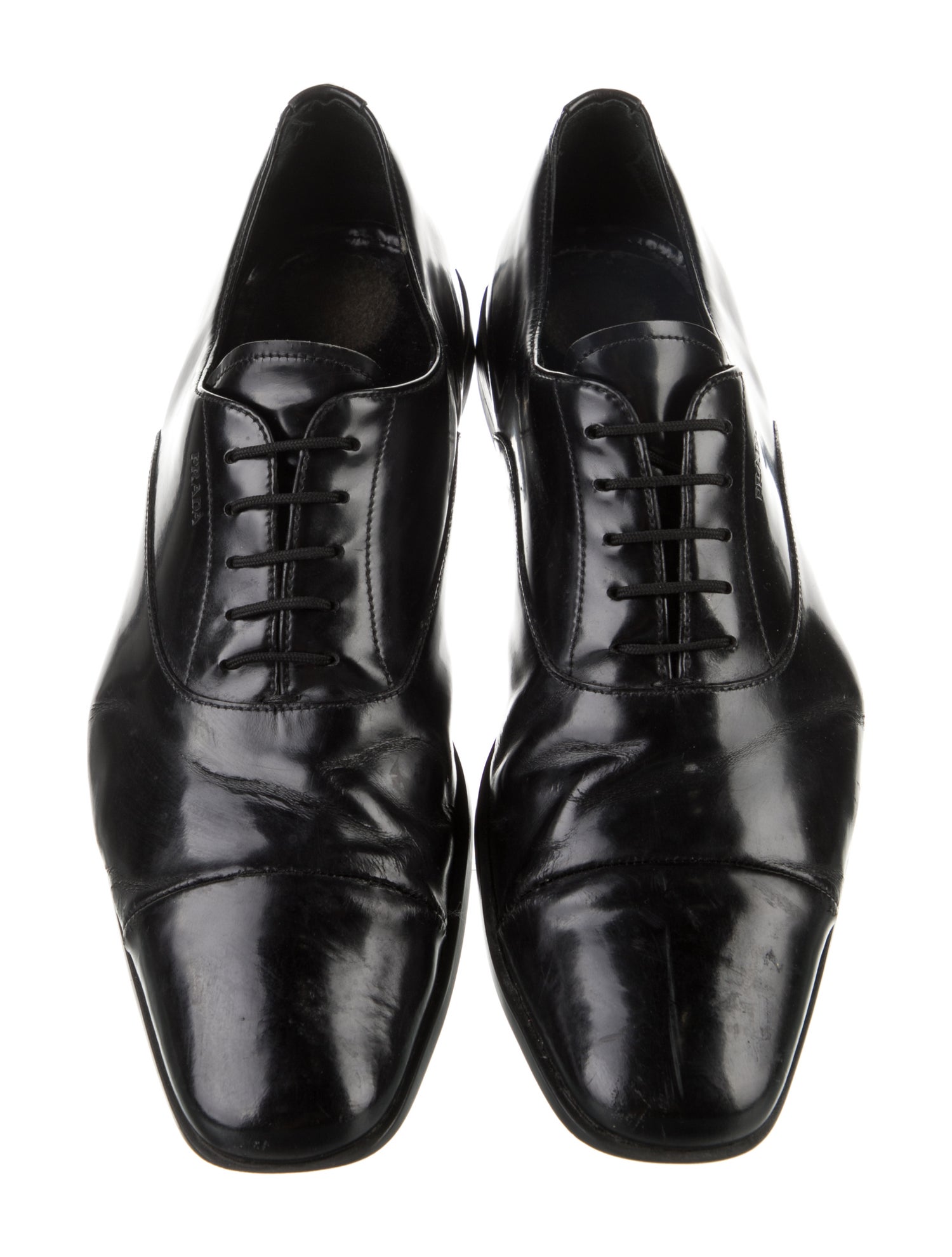 Prada Leather Oxfords