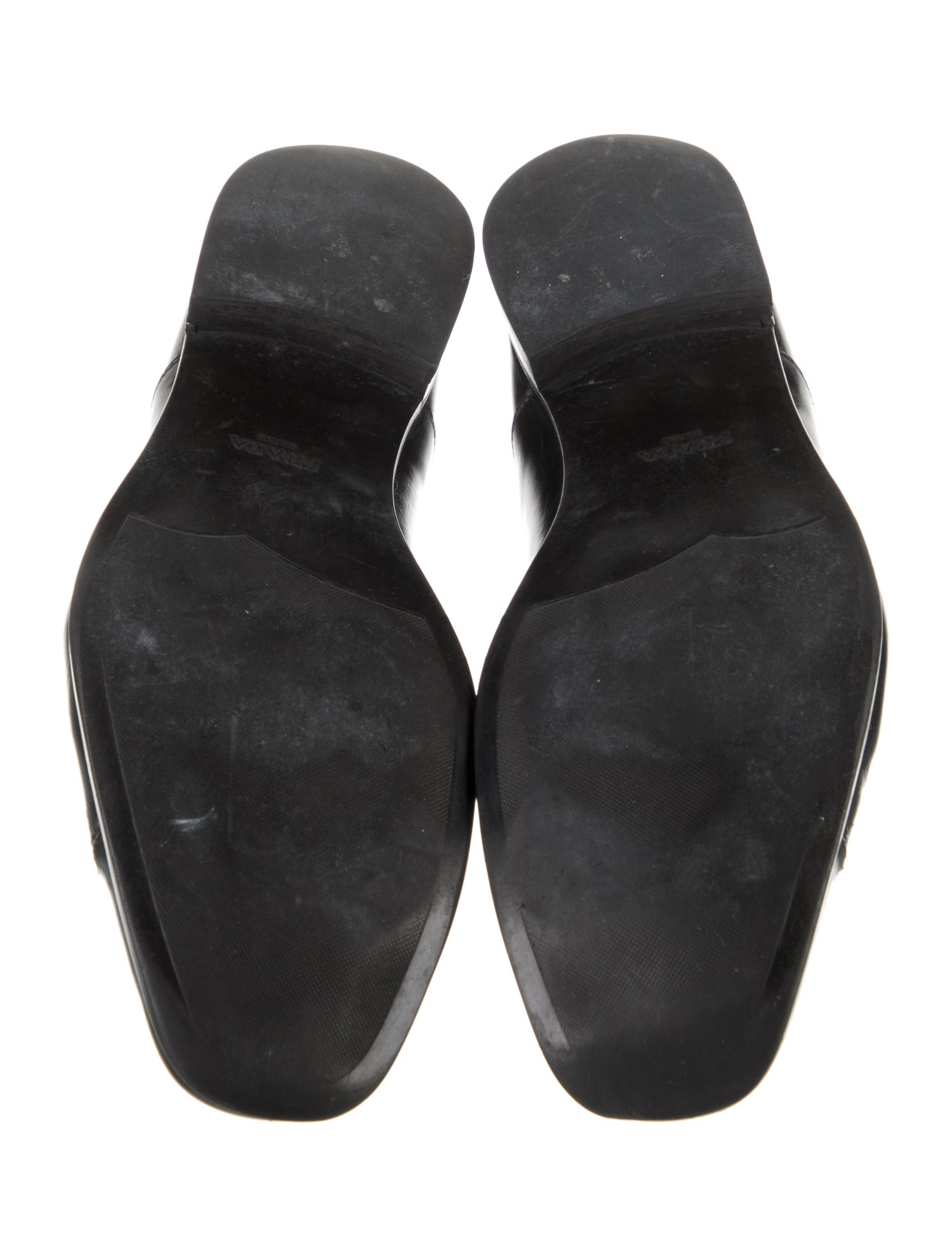 Prada Leather Oxfords
