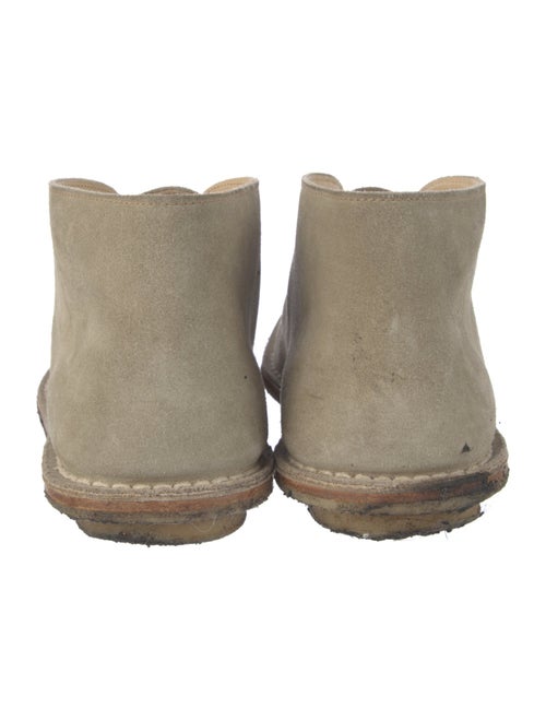 Prada Suede Lace-Up Boots