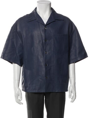 Prada Outerwear Lambskin Denim Jacket Us42, It52 | XL