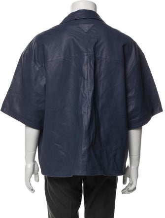 Prada Lambskin Denim Jacket