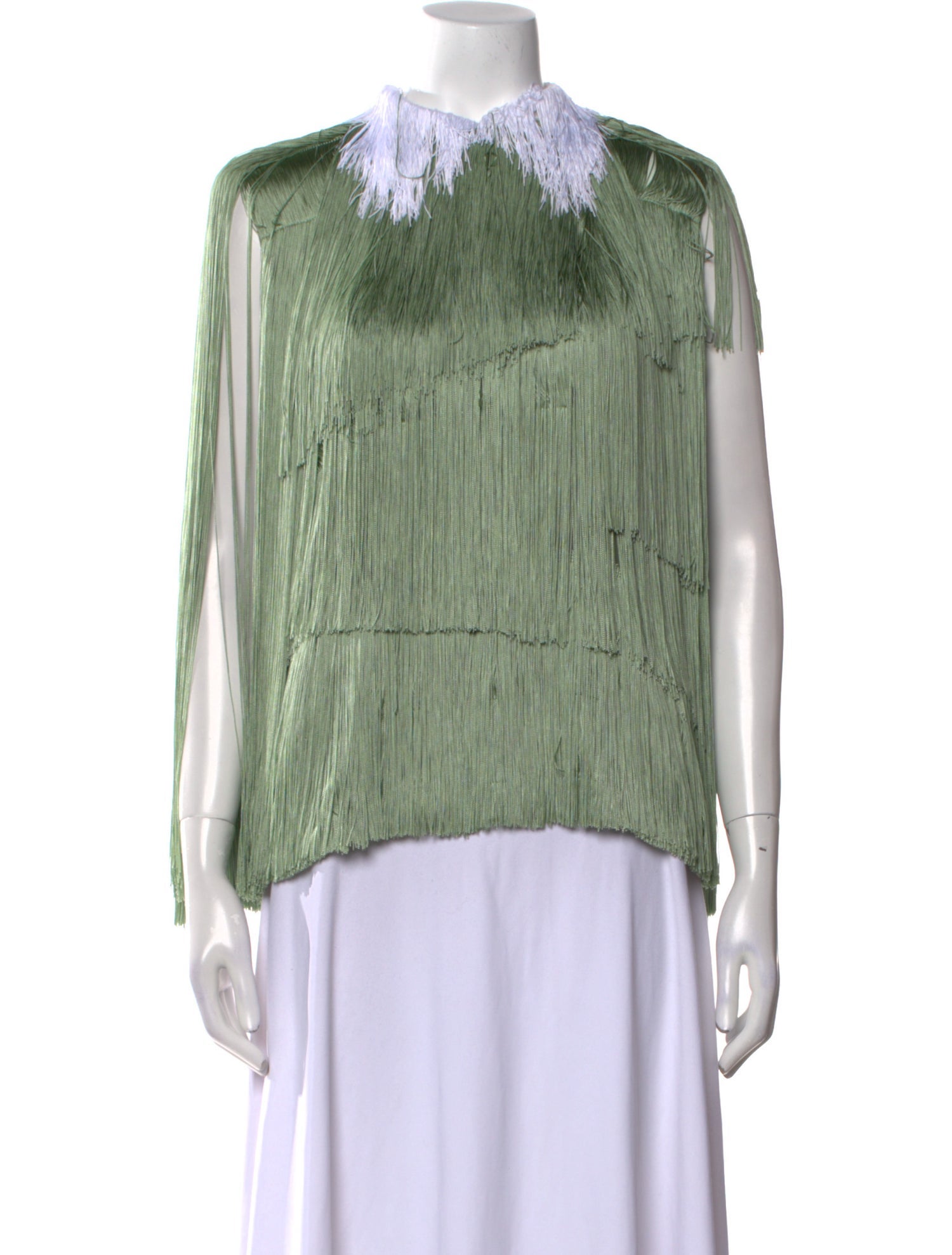 Prada 2024 Mock Neck Blouse