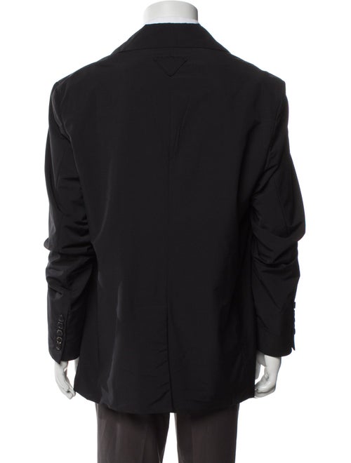 Prada 2024 Enameled Metal Triangle Blazer