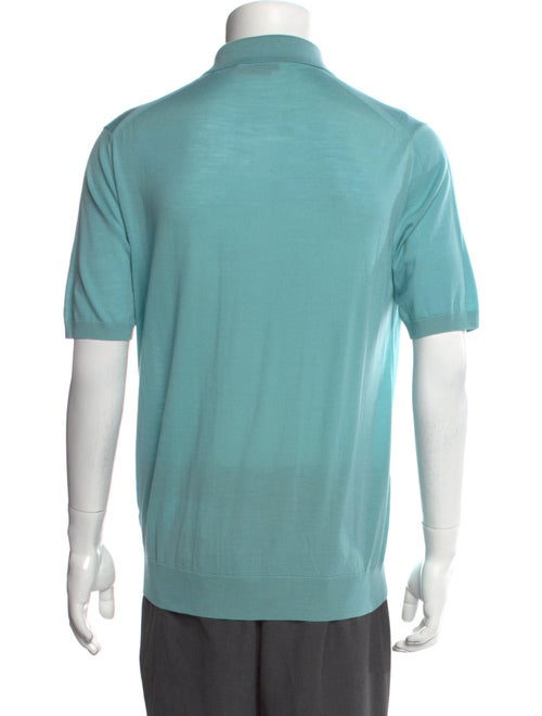 Prada 2021 Virgin Wool Polo Shirt