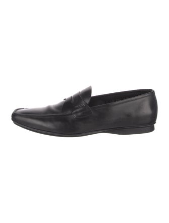 Prada Leather Dress Loafers
