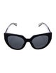 Prada Cat-Eye Tinted Sunglasses