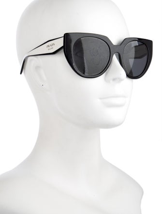 Prada Cat-Eye Tinted Sunglasses