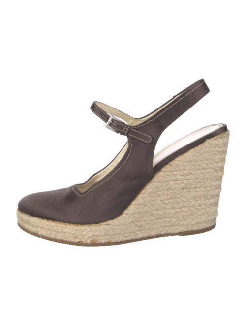 Prada Satin Slingback Pumps