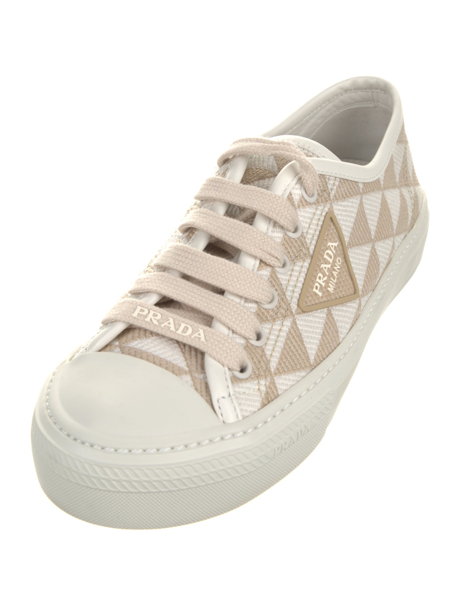 Prada Canvas Sneakers