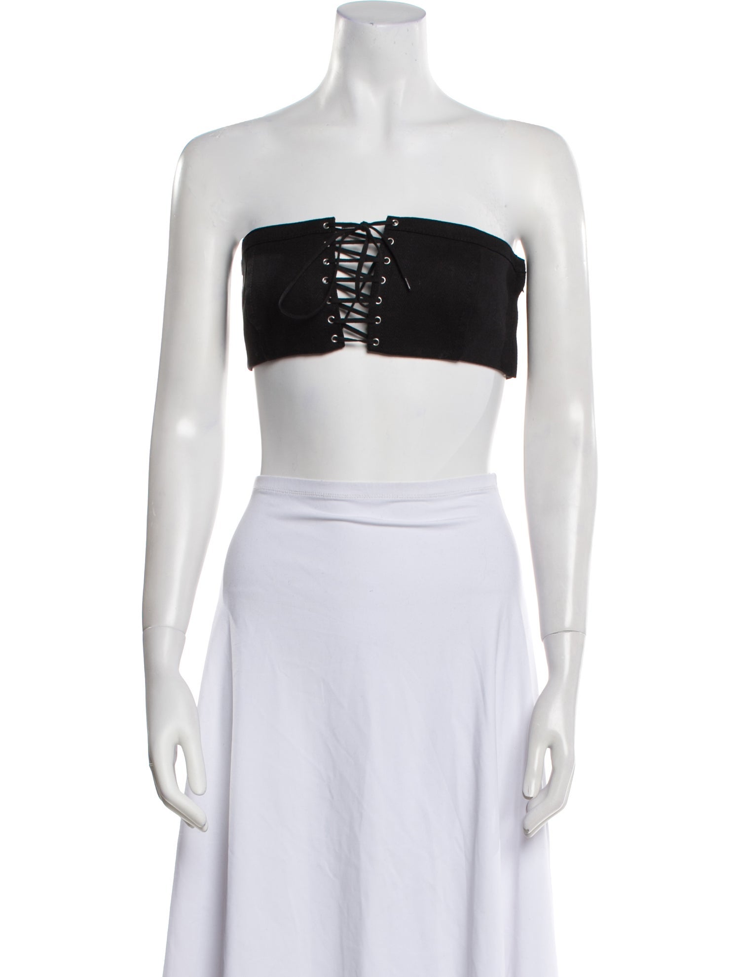 Prada 2022 Strapless Crop Top w/ Tags