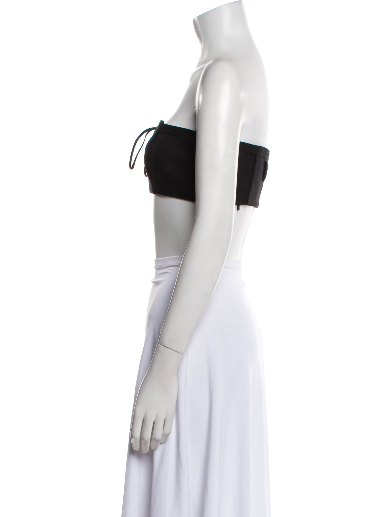 Prada 2022 Strapless Crop Top w/ Tags