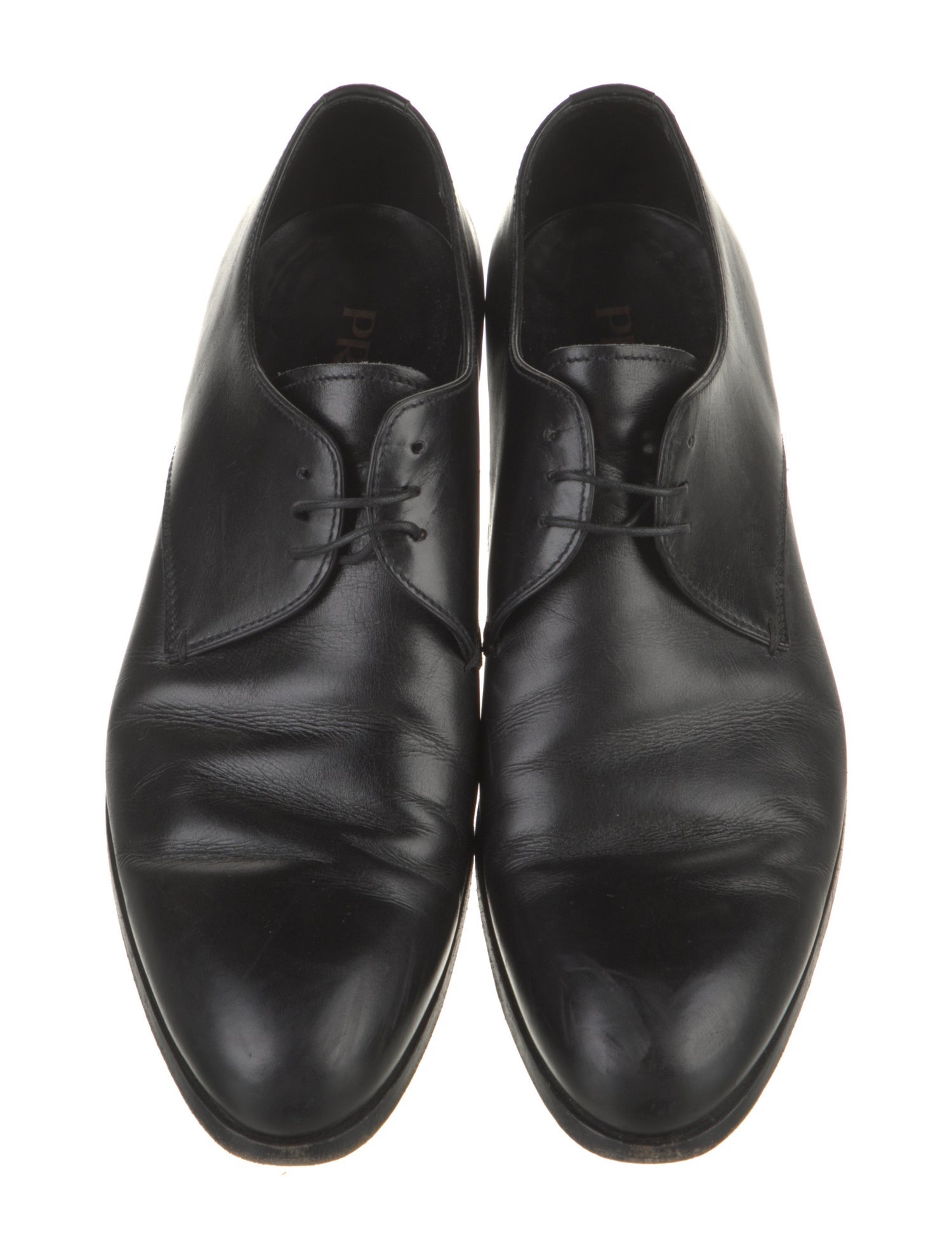 Prada Leather Derby Shoes