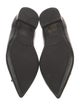 Prada Leather Bow Accents Ballet Flats