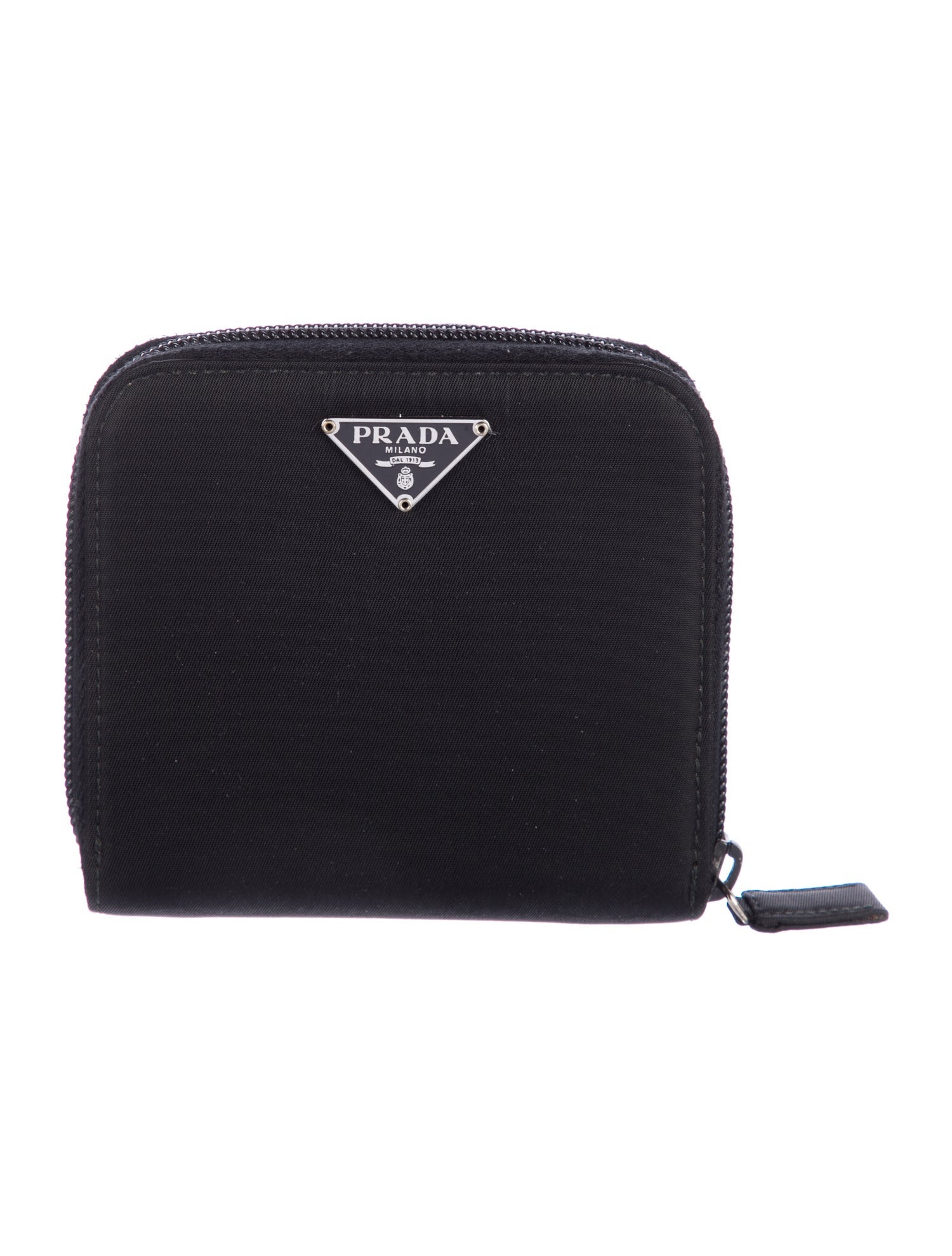 Prada Saffiano Leather Compact Wallet