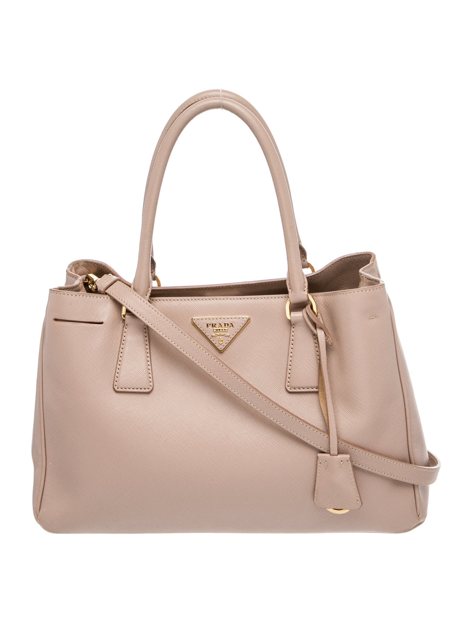 Prada Saffiano Leather Top Handle Bag