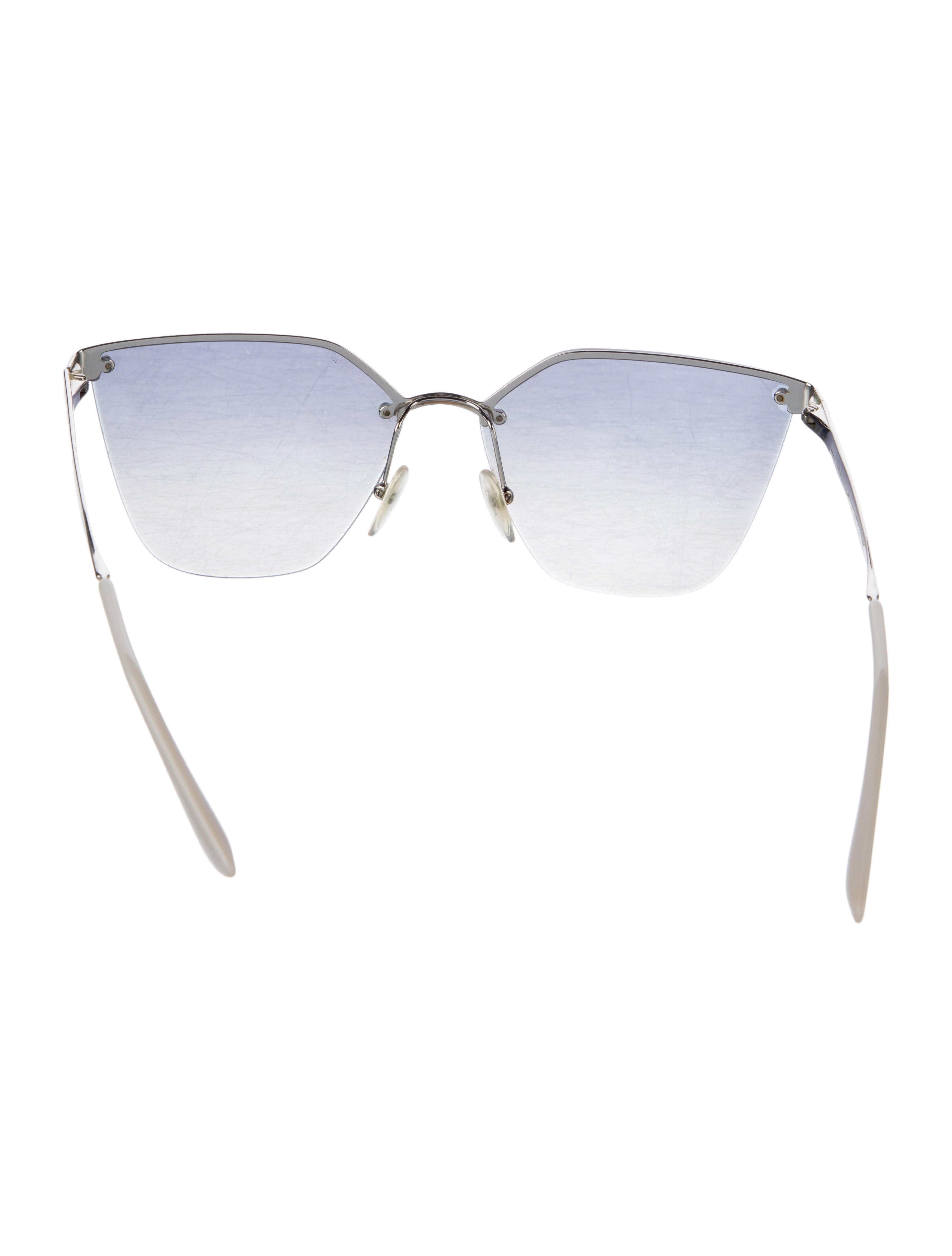 Prada Cat-Eye Gradient Sunglasses