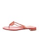 Prada Patent Leather Flip Flops