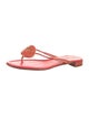 Prada Patent Leather Flip Flops