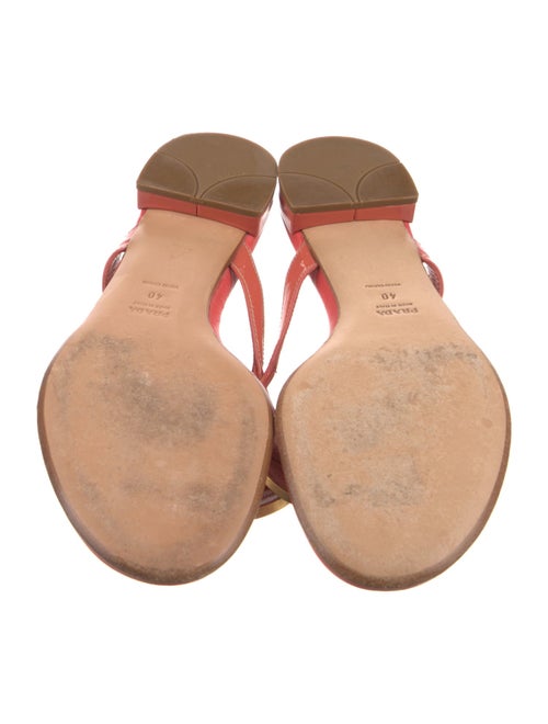 Prada Patent Leather Flip Flops