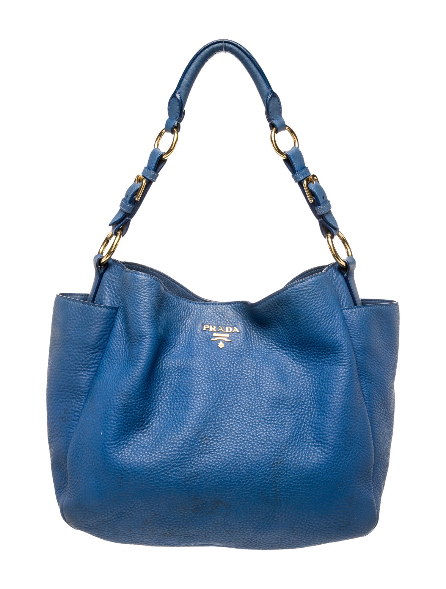 Prada Vitello Daino Leather Hobo