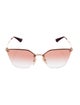 Prada Cat-Eye Gradient Sunglasses