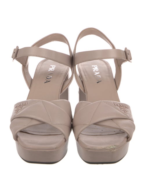 Prada Leather Slingback Pumps