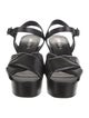 Prada Leather Slingback Sandals