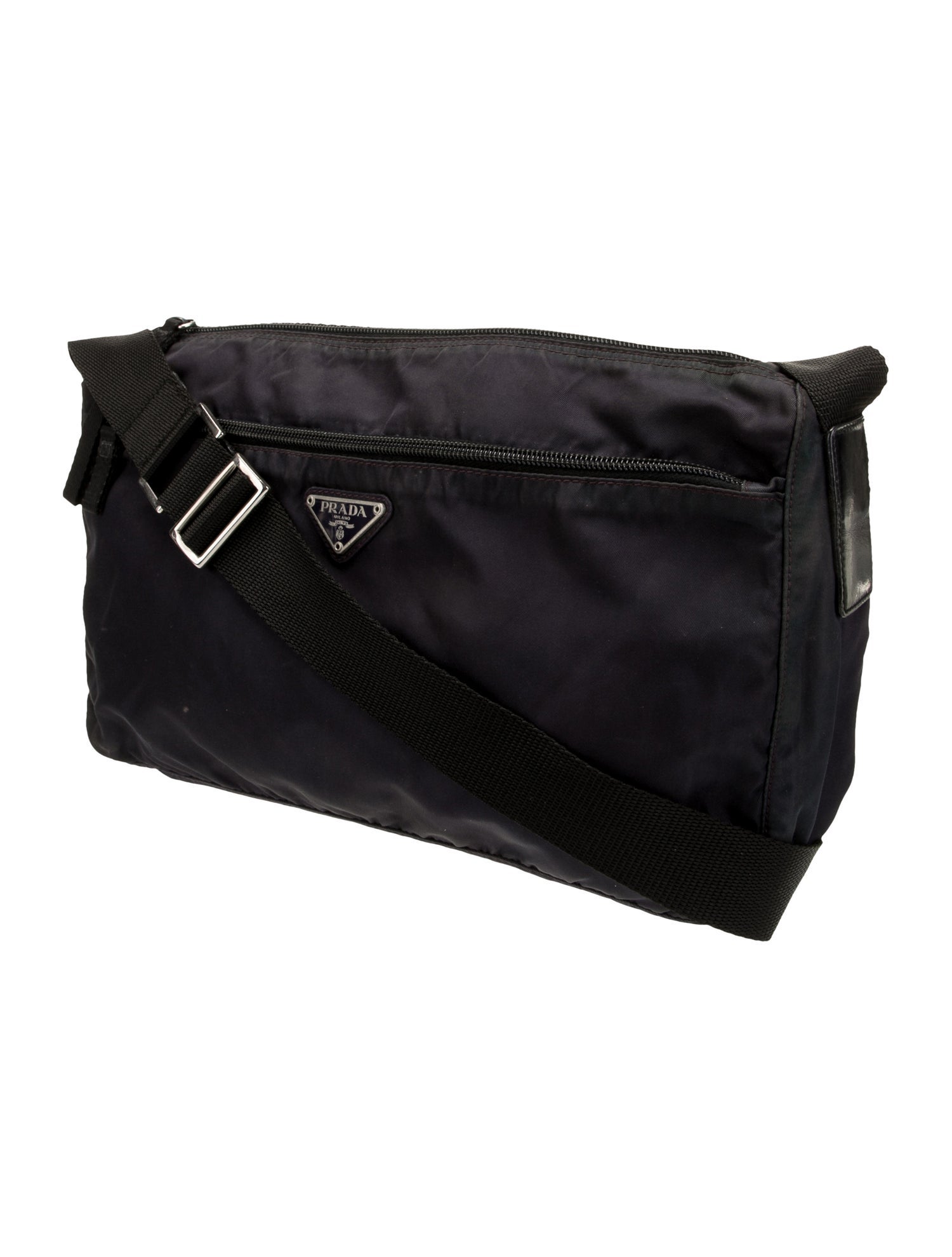 Prada Tessuto Nylon Messenger Bag