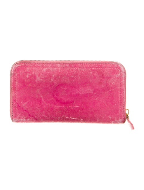 Prada Vitello Shine Leather Continental Wallet