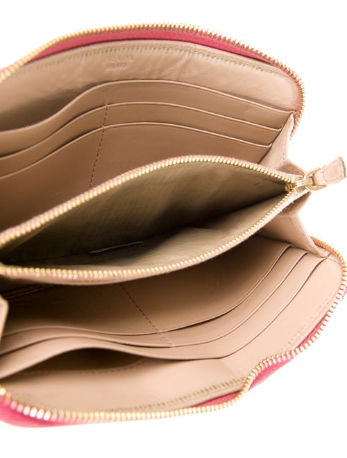 Prada Vitello Shine Leather Continental Wallet