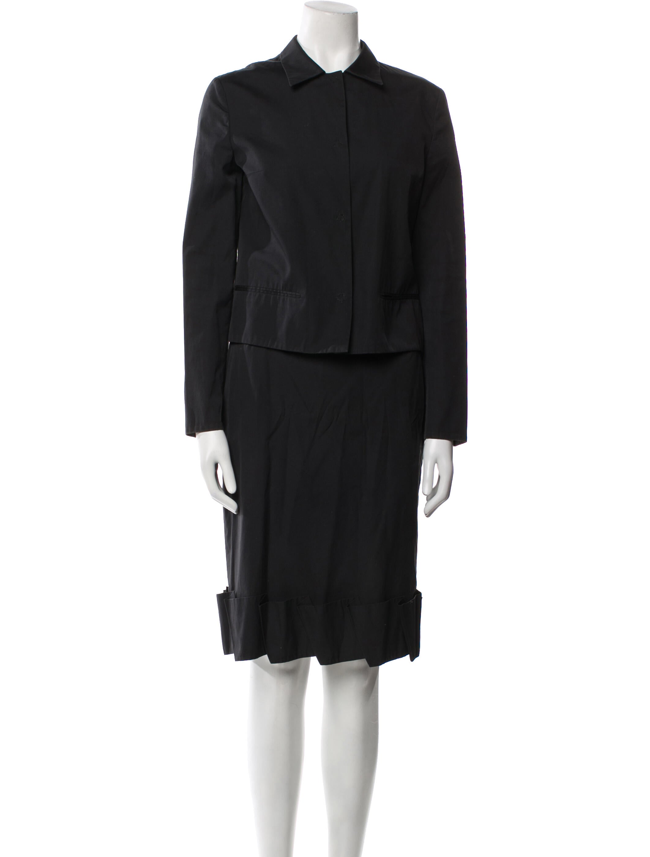Prada Vintage 1999 Skirt Suit