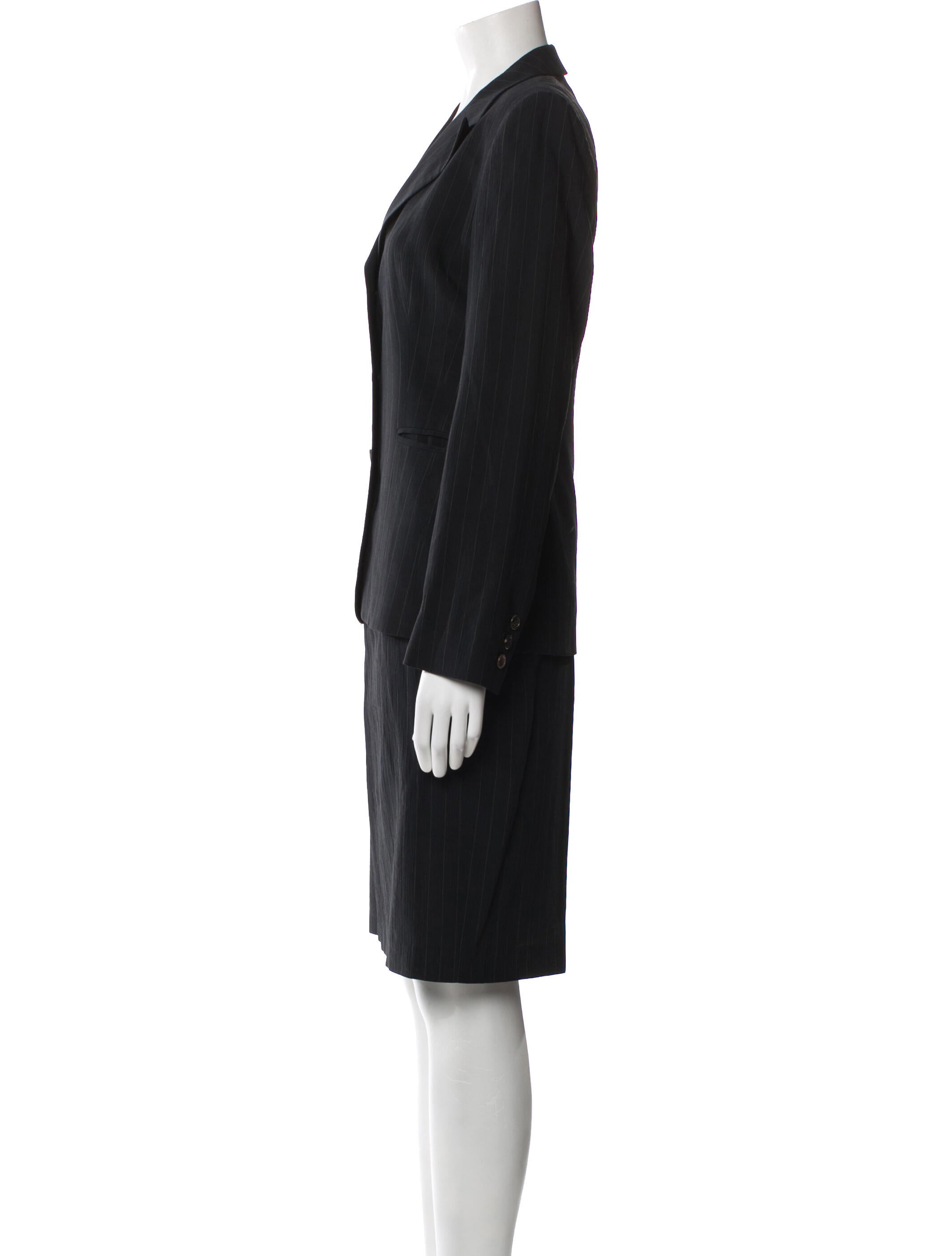 Prada Vintage Late 1980's - Early 1990's Skirt Suit